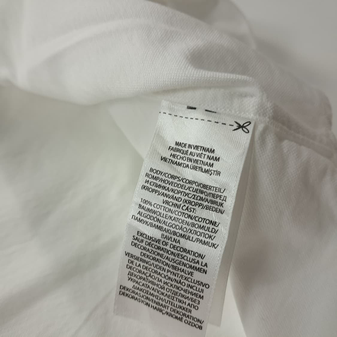 CK754 XL 폴로 QR 멀티포니 화이트 반팔 셔츠 남방 상품이미지7