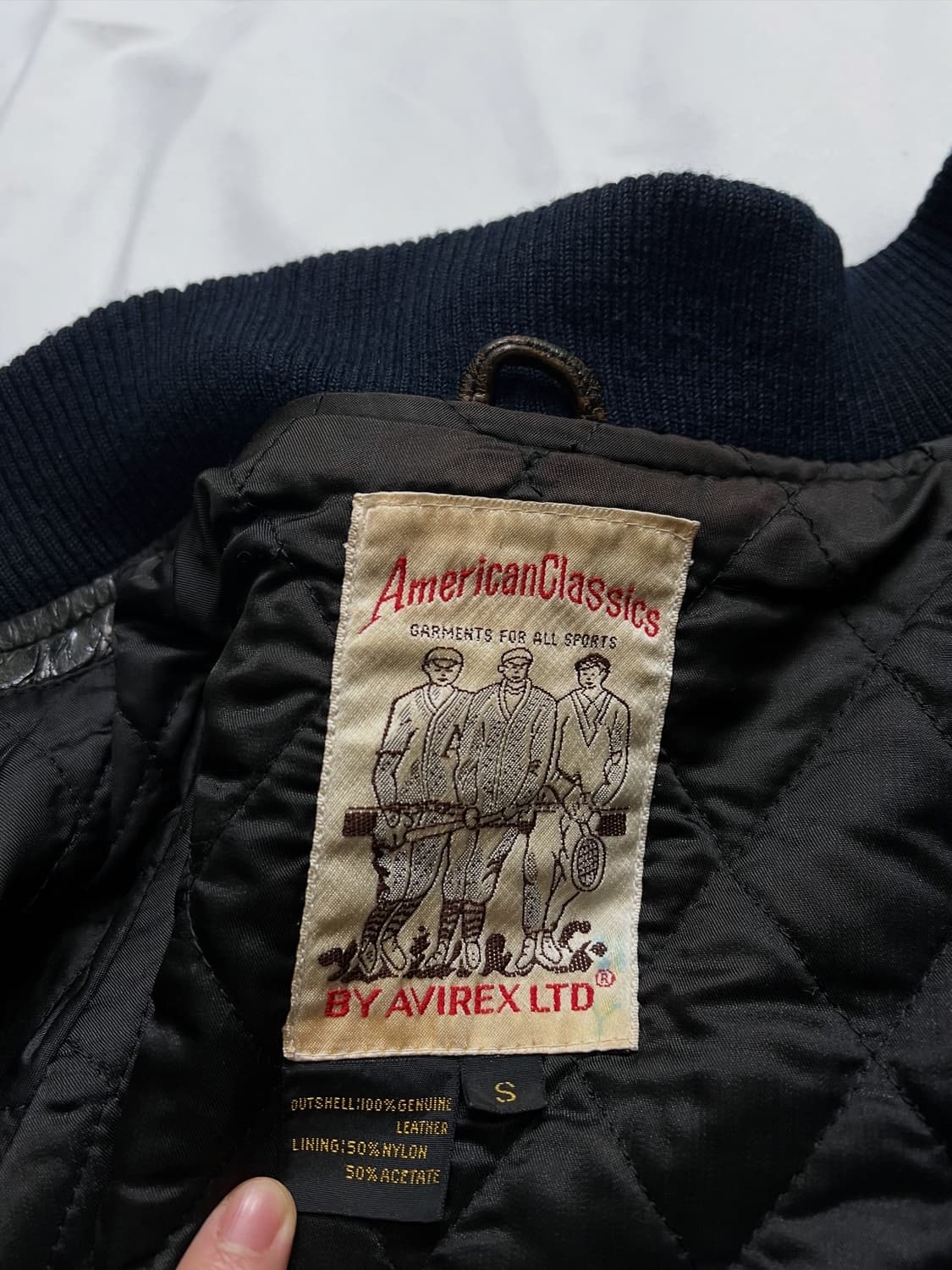 아비렉스 아이콘 가죽자켓 상품이미지5