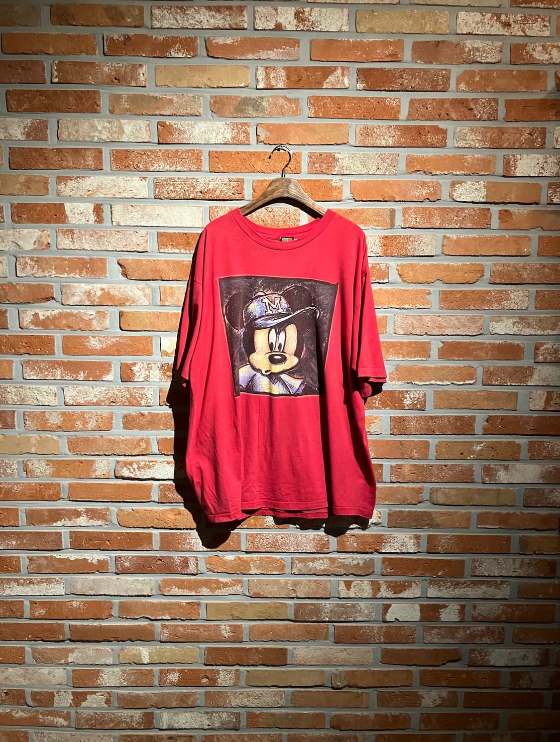 90s USA 빈티지 미키마우스 반팔 티셔츠 상품이미지1