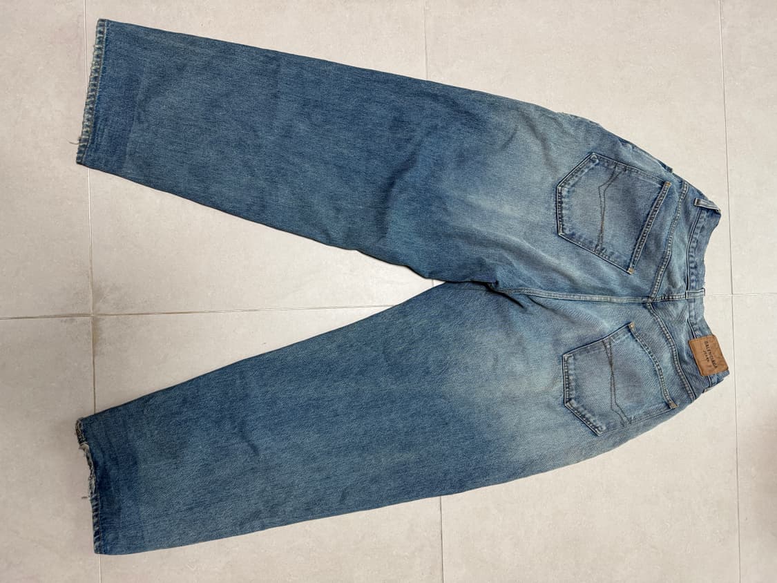 발렌시아가 라지 배기 진 논코팅 상품이미지2