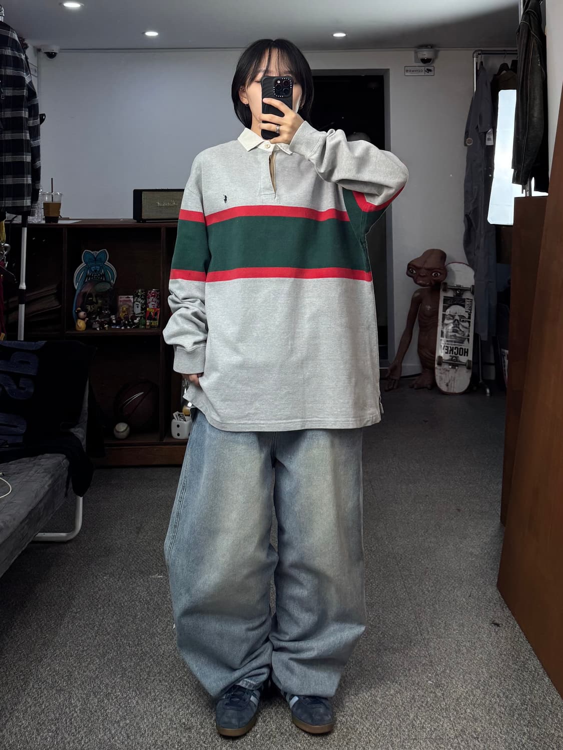 90s 폴로 랄프로렌 럭비티 상품이미지5