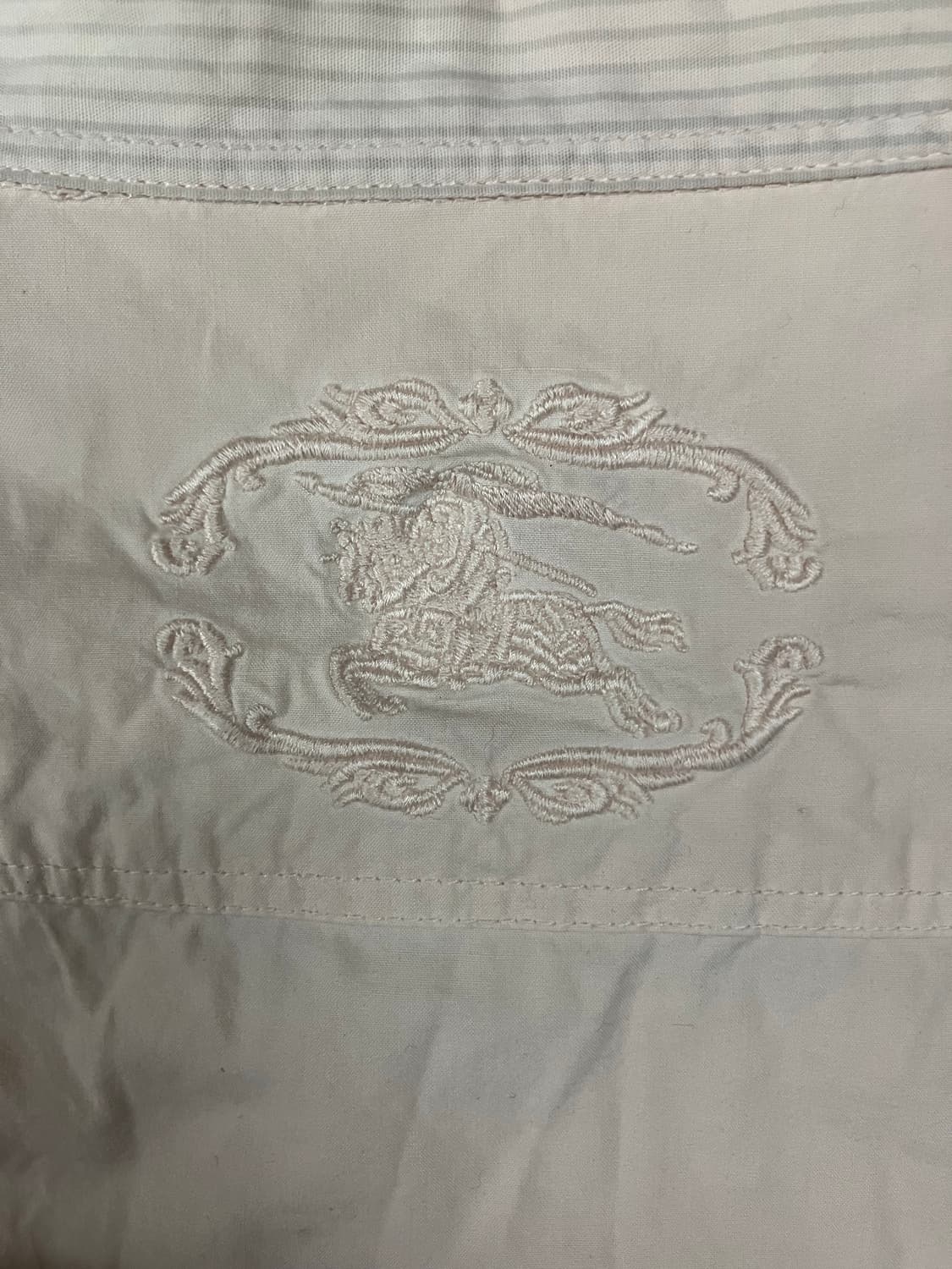 버버리 런던 밴드칼라 슬림핏 셔츠 L 상품이미지5