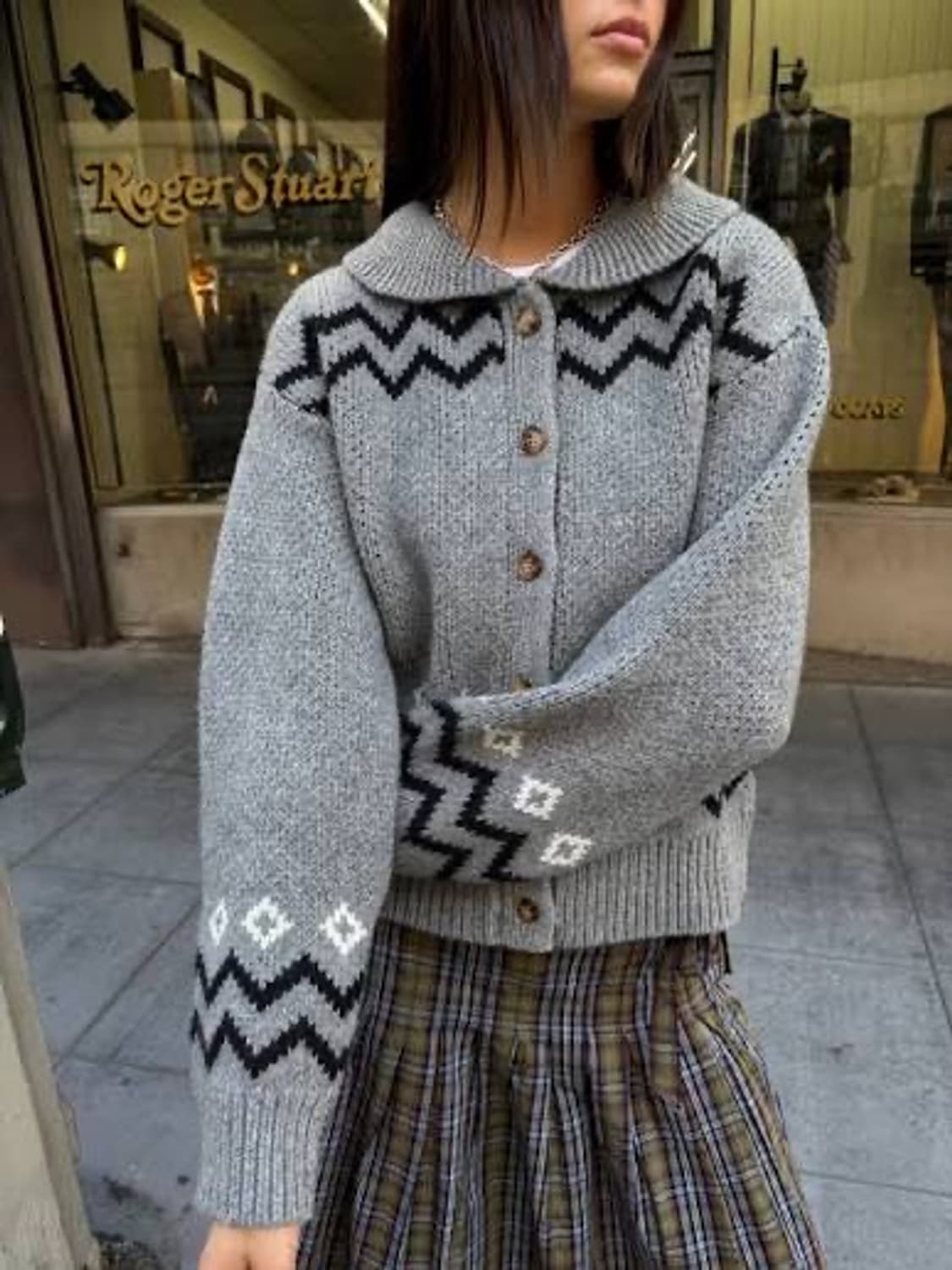 Damson madder 담슨 매더 니트 가디건 상품이미지1