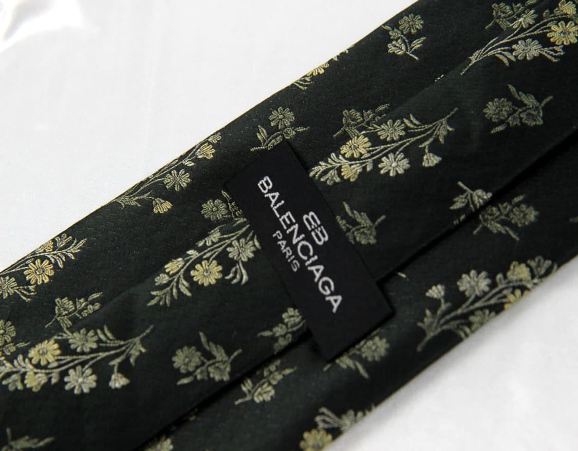 발렌시아가 9.6cm A등급 남자 명품 넥타이 상품이미지3