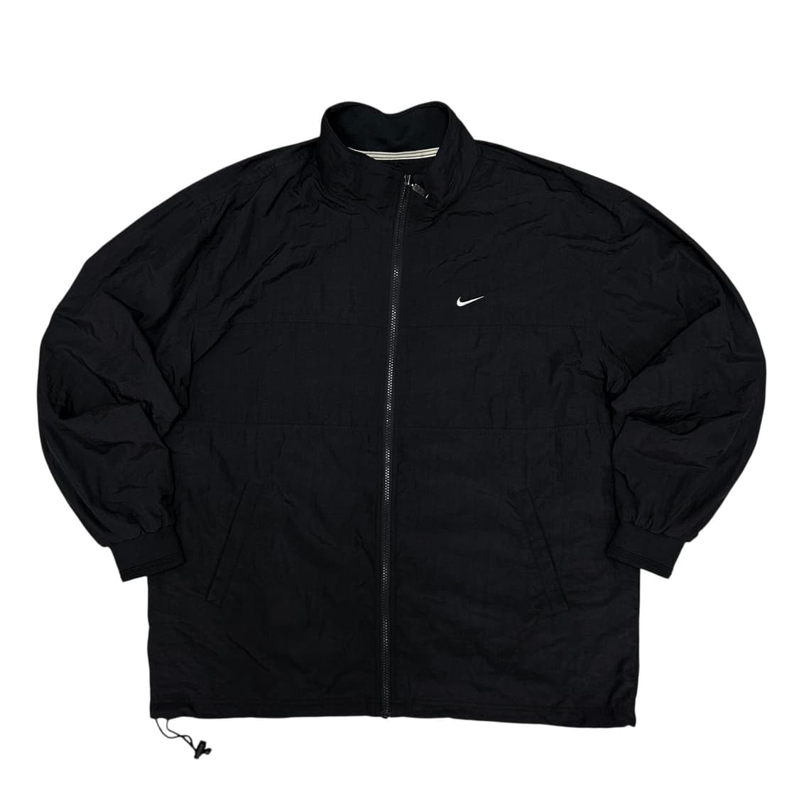 나이키 올드스쿨 올블랙 절개 바람막이(XL) 상품이미지1