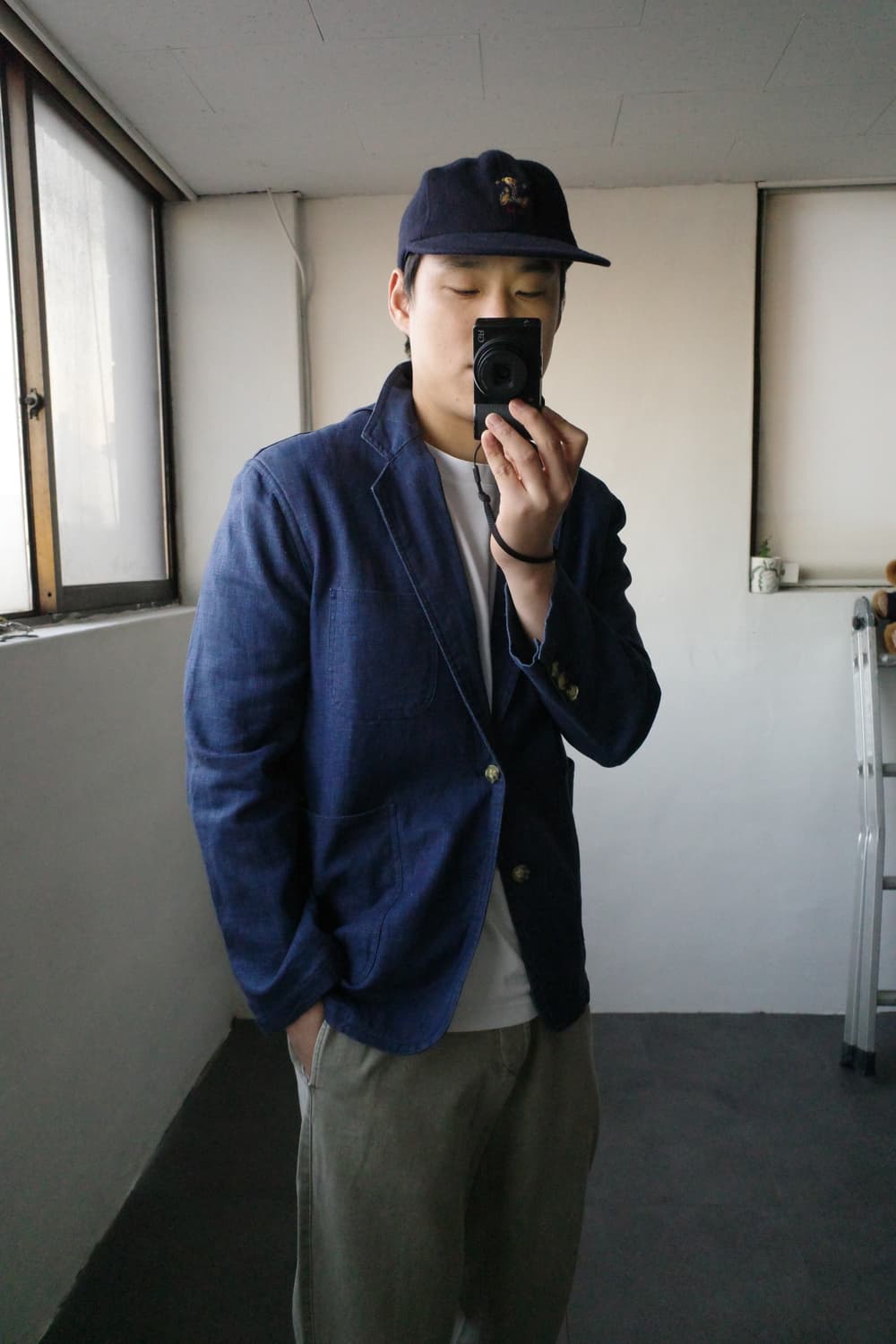 빈티지 2버튼 스포츠 자켓 상품이미지2