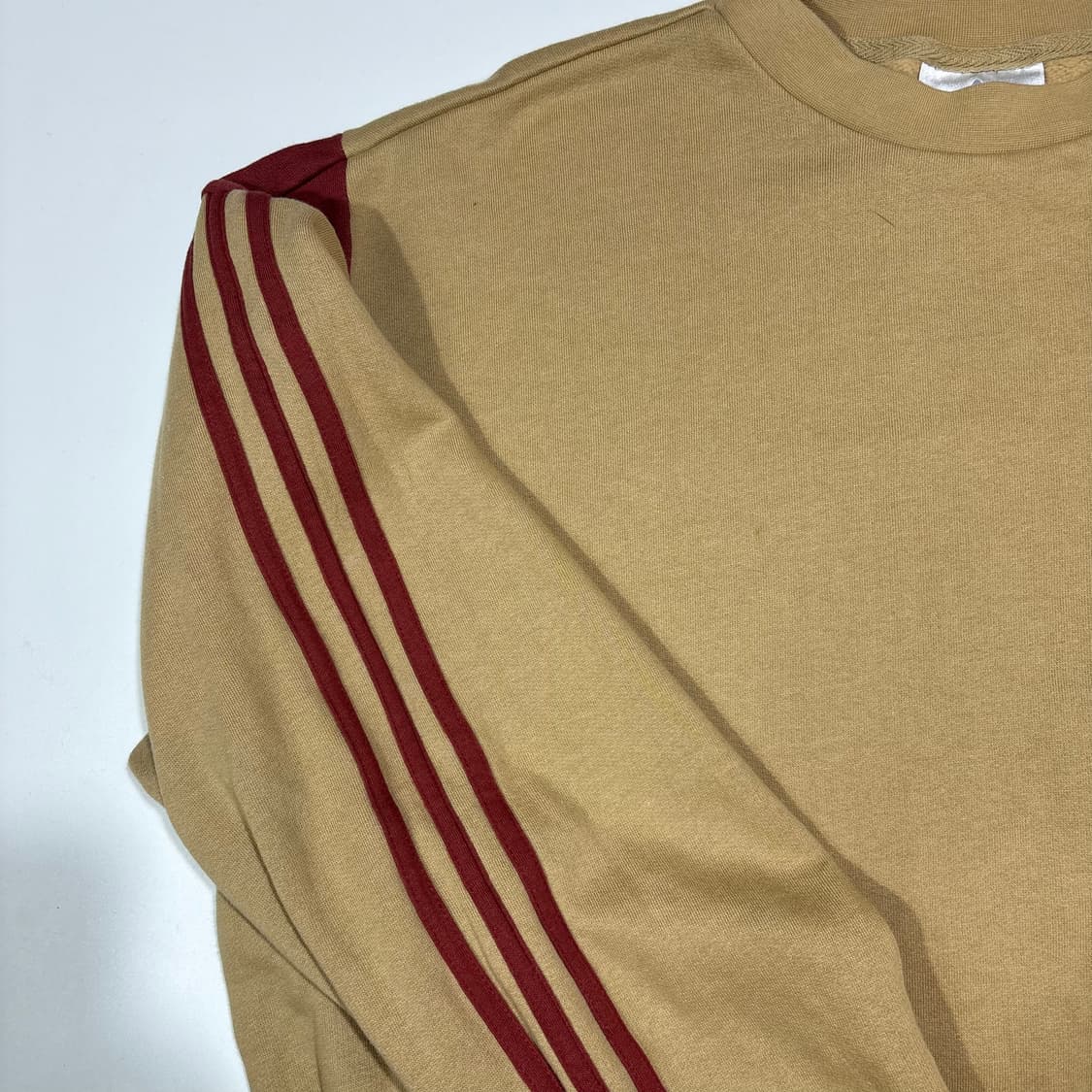 아디다스 파이어버드 베이지 삼선 맨투맨 상품이미지4