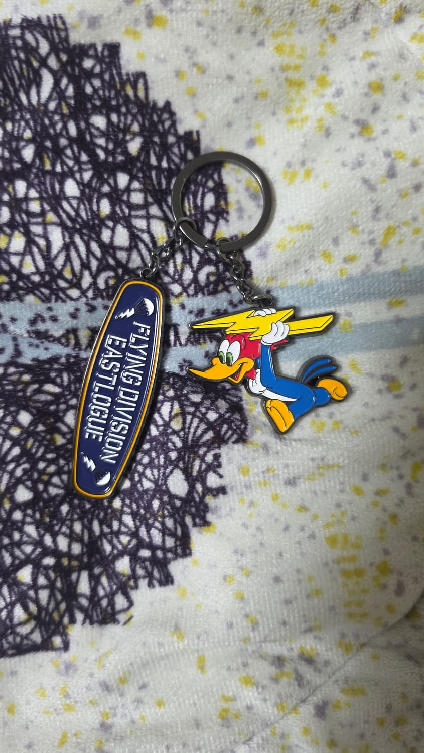 우디 우드패커 캐릭터 이스트로그 키링 상품이미지1