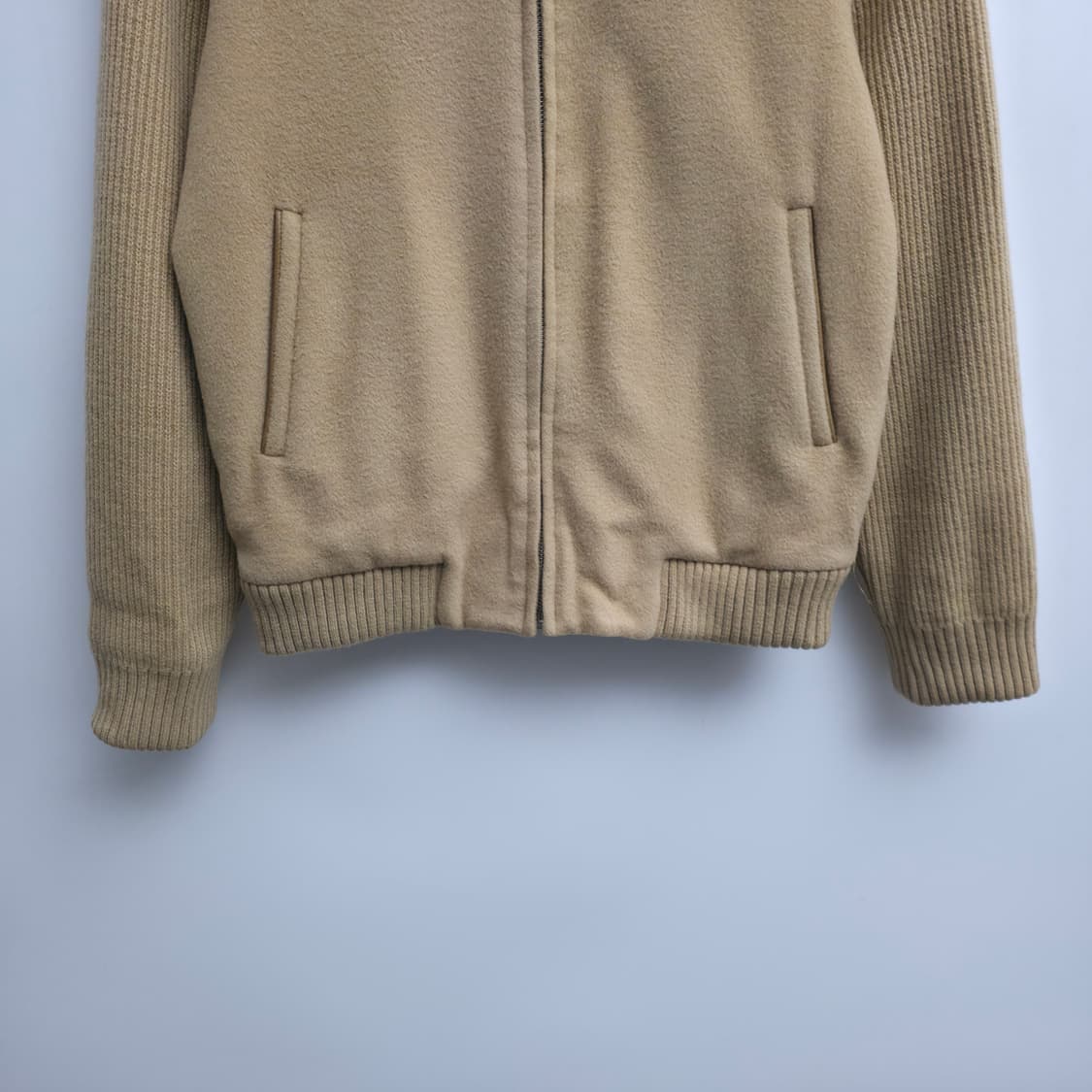 [M] 라코스테 카멜 울 니트 자켓 상품이미지3