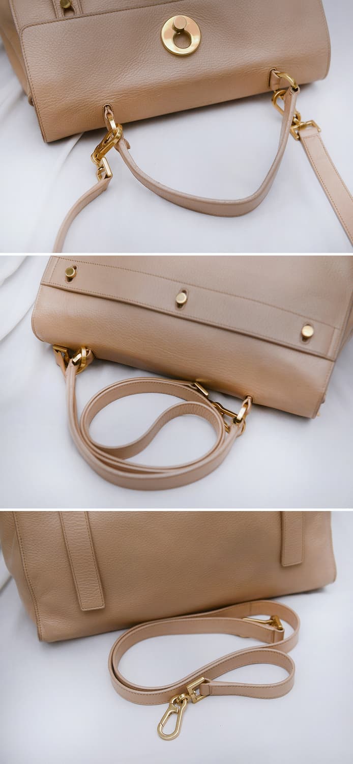 생로랑 (YSL) 삭 뮤즈 투 핑크베이지 2웨이 (토트.숄더.크로스) 상품이미지4