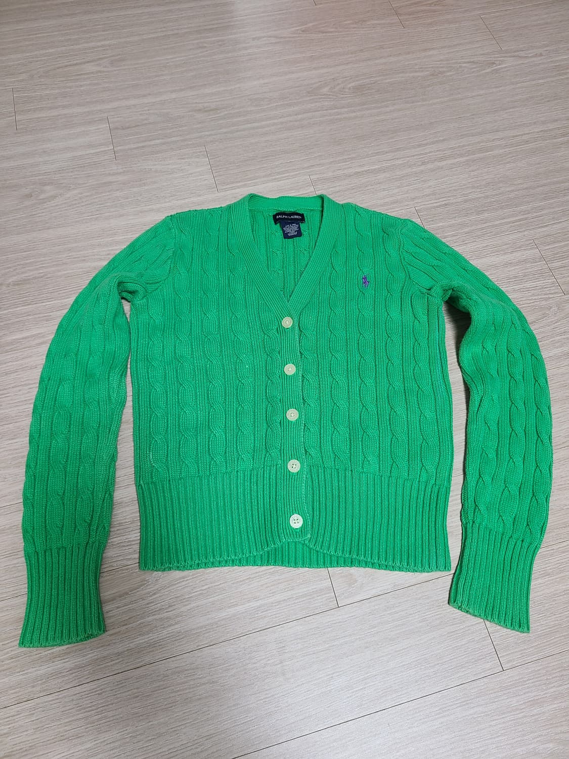 폴로랄프로렌 걸즈가디건 라지사이즈 상품이미지1