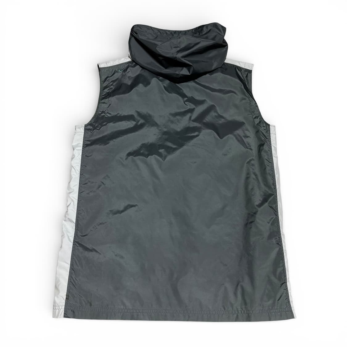 M-L 나이키 90s 그레이 아노락 반집업 바람막이 조끼 상품이미지2