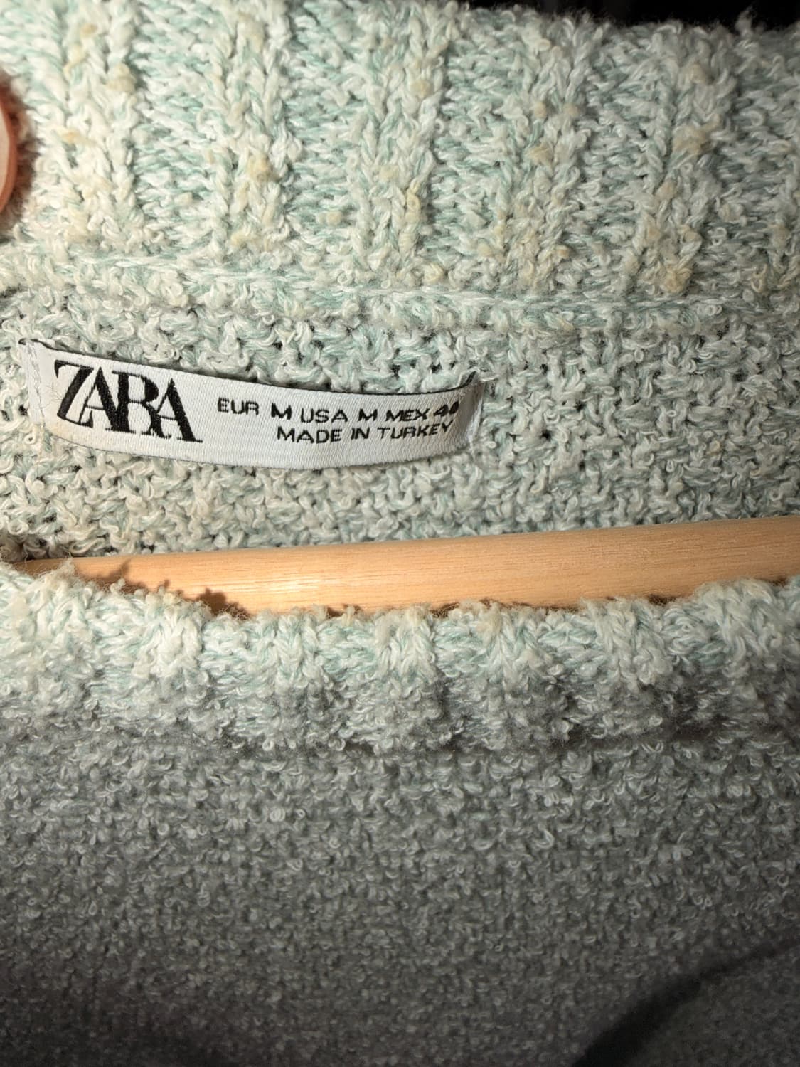 자라 민트 반팔니트 상품이미지3