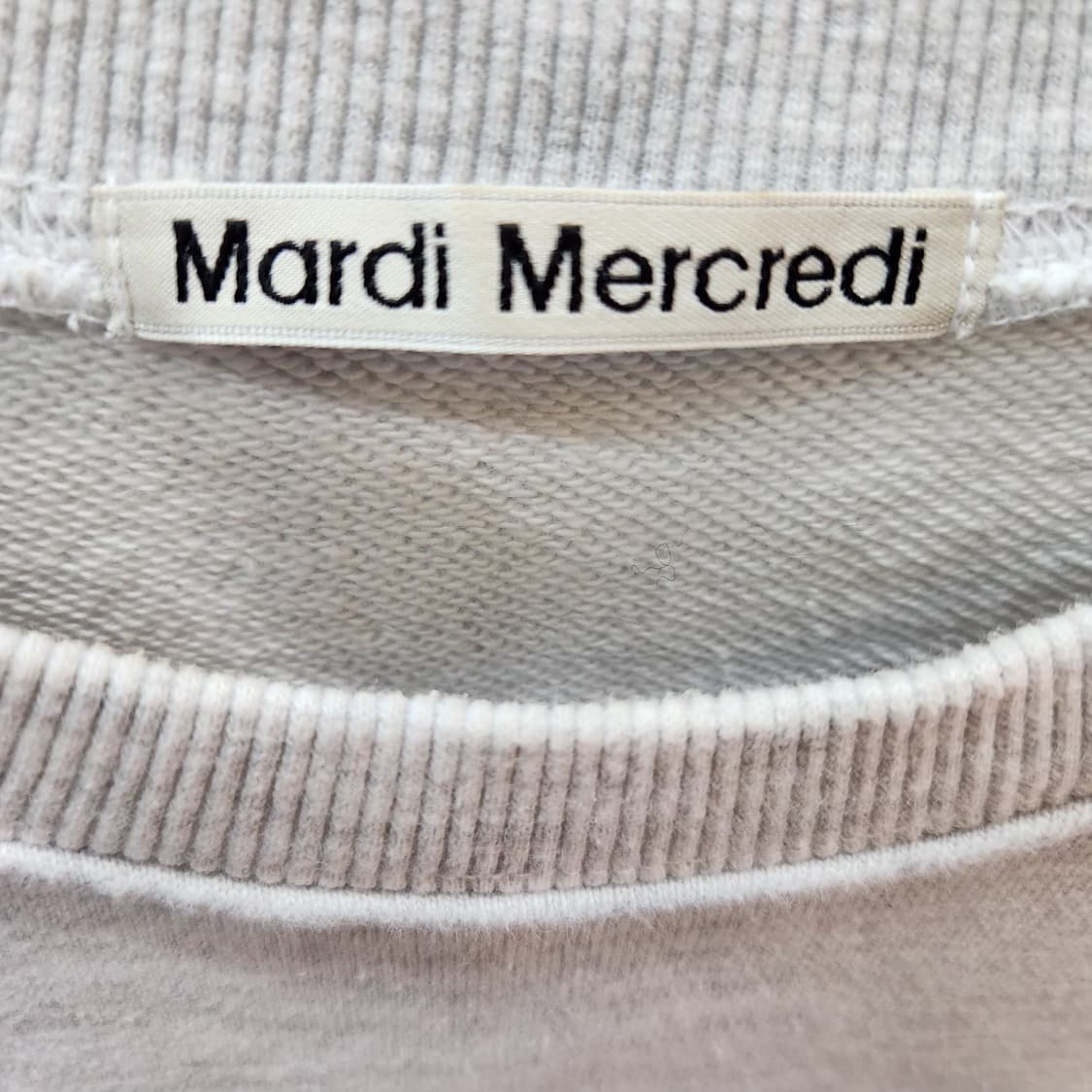 마르디메크르디 빅로고 맨투맨 2XL 상품이미지5