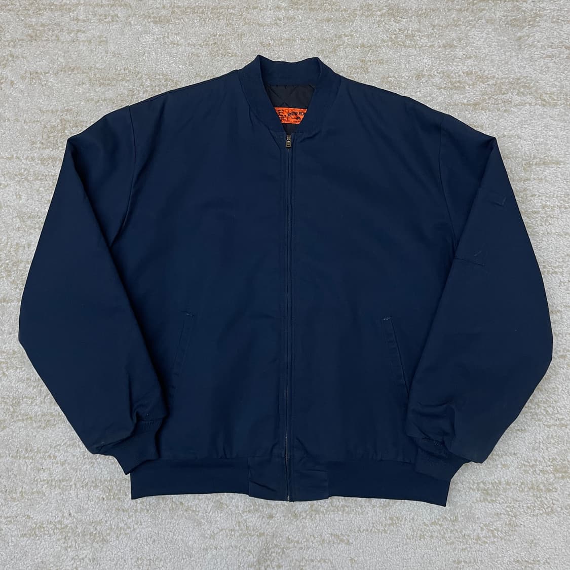 [L] 80s RedKap 레드캡 퀼팅 워크 봄버 자켓  상품이미지1