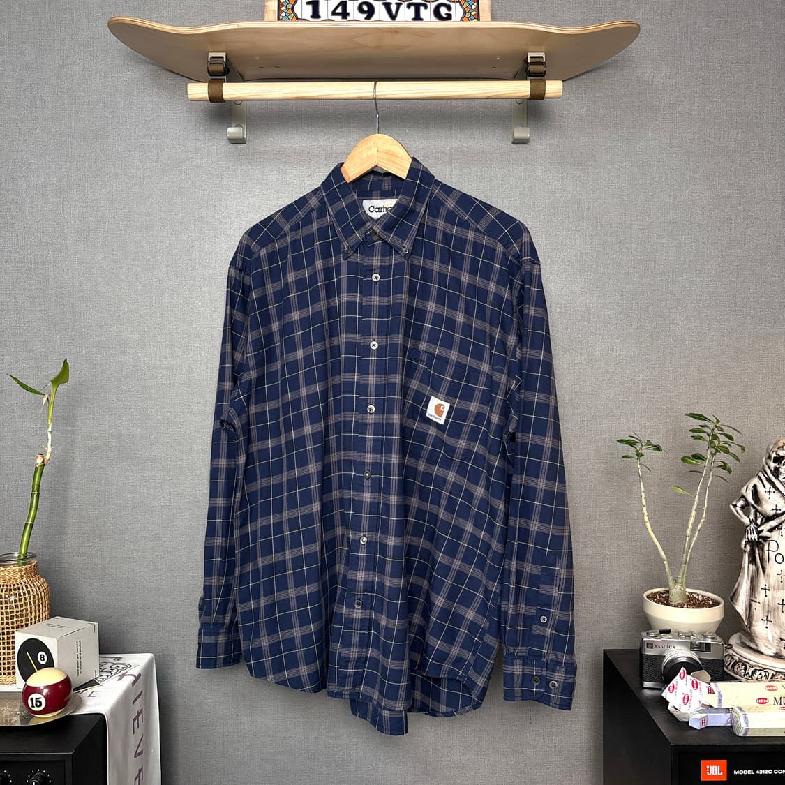 칼하트 체크셔츠 상품이미지2