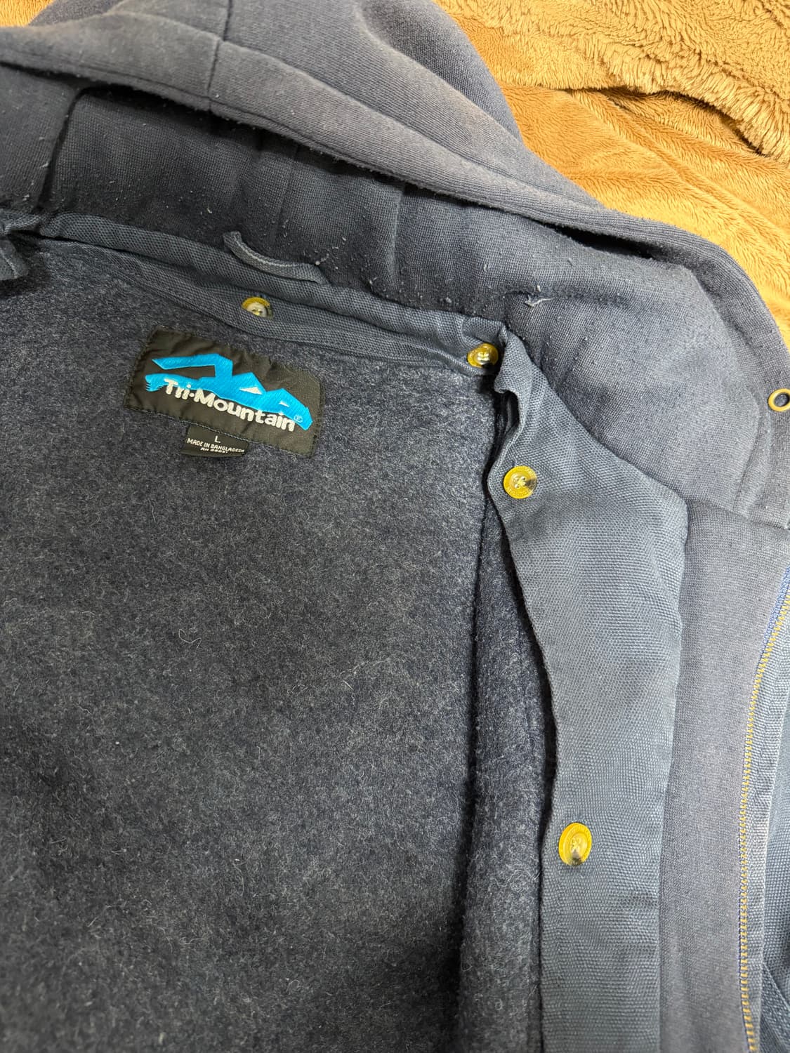 빈티지 POWEREX 캔버스 자켓 L 상품이미지4