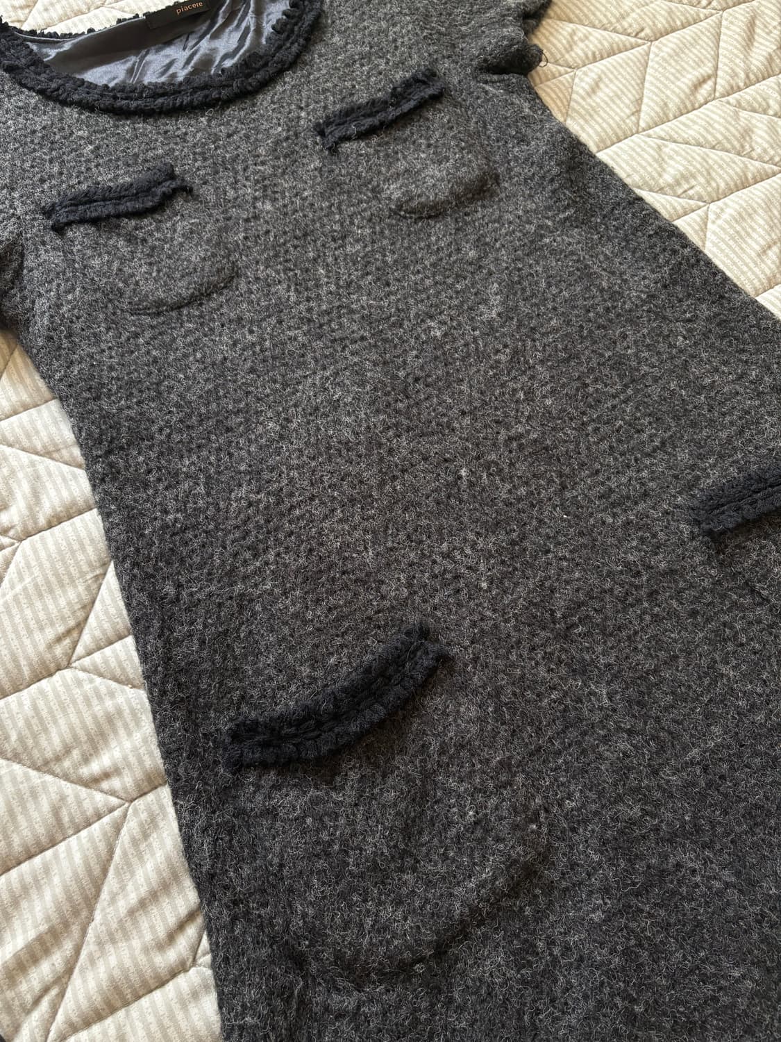 black 보들보들 원피스 상품이미지7