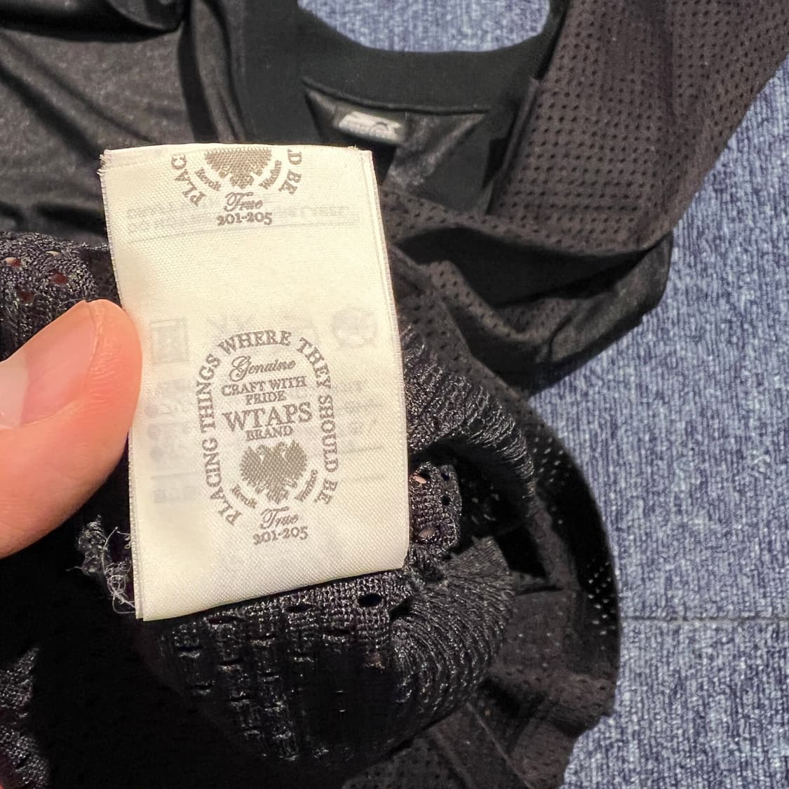 더블탭스 WTAPS Starter 쿼터백 티셔츠 상품이미지6