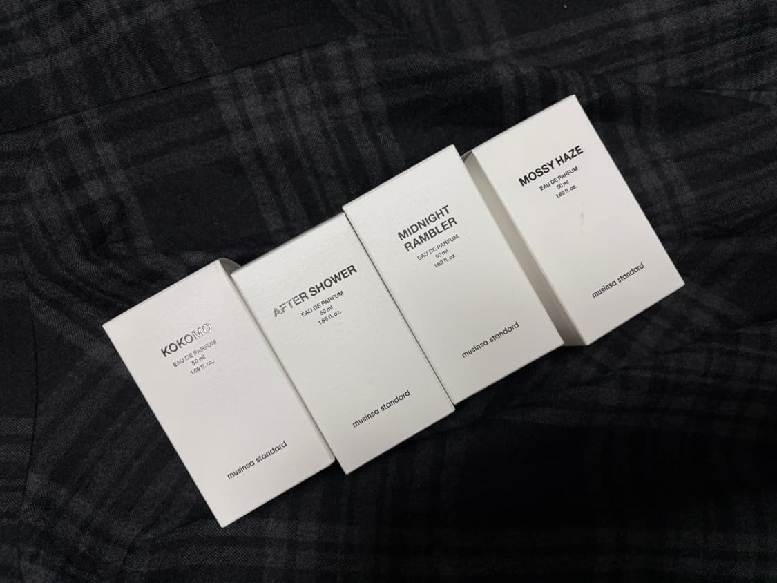 무신사 스탠다드 향수 50ml 4종 팝니당 새상품 🫶 1.7씩🫶 상품이미지3
