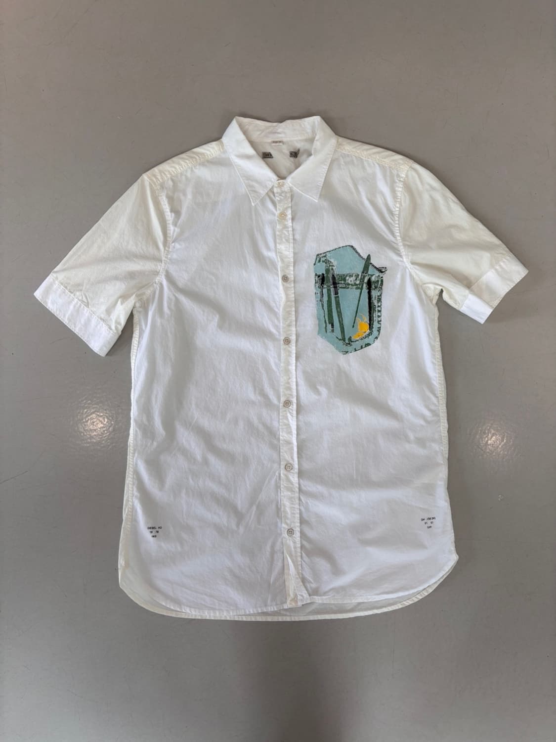 Vintage Diesel Half Shirt 상품이미지2