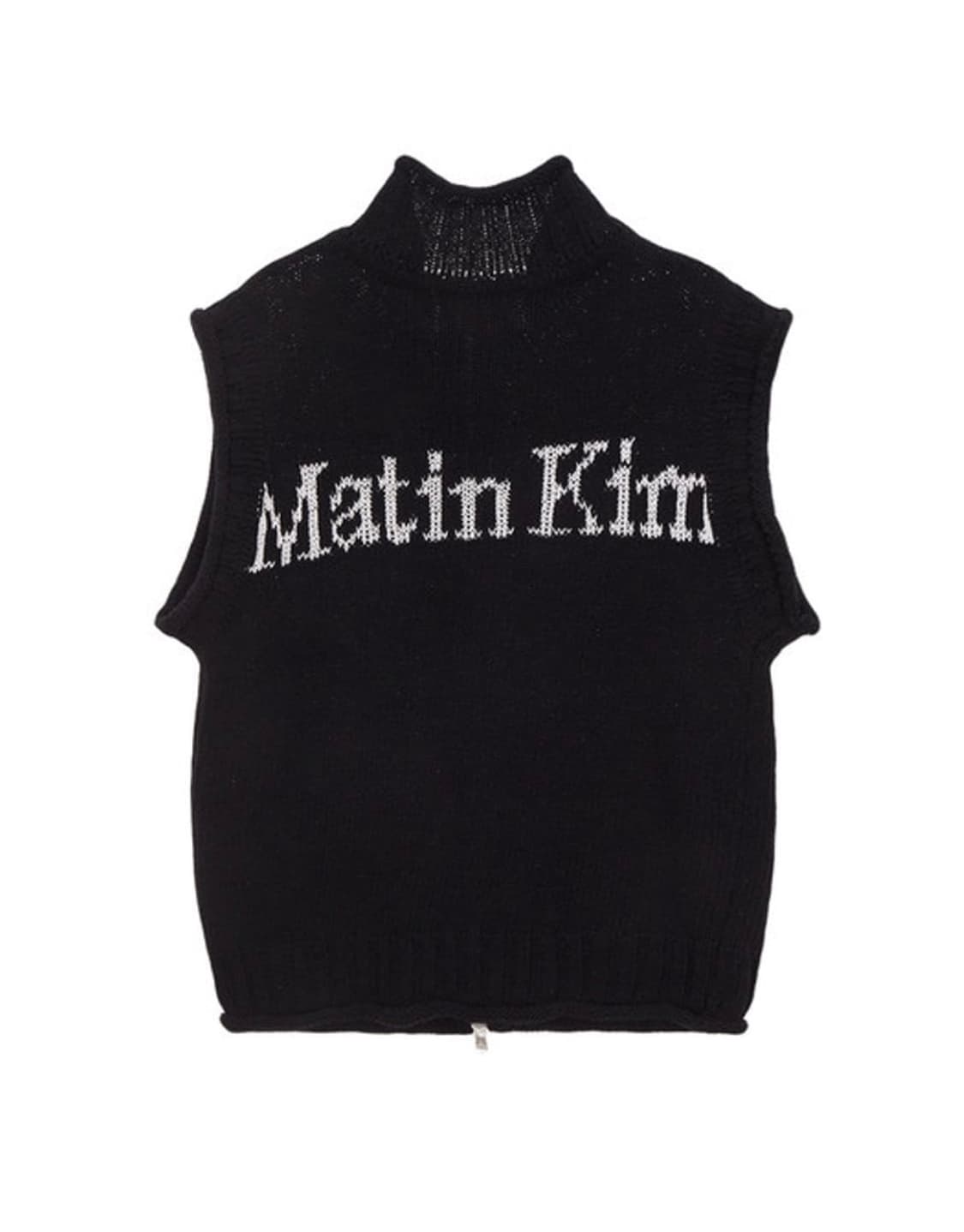 마뗑킴- SPELL POINT KNIT VEST 상품이미지1