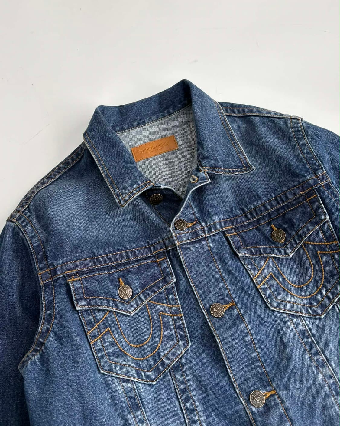 [XL] 트루릴리젼 22s 클래식 데님 데님 트러커 자켓 상품이미지7