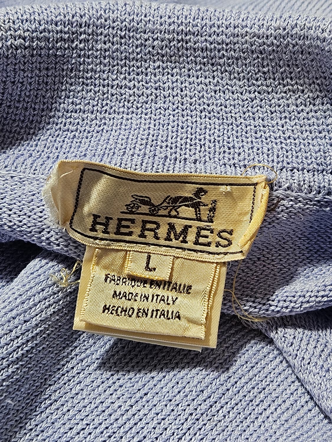 Hermes 에르메스 집업 니트 카라니트 L 상품이미지6