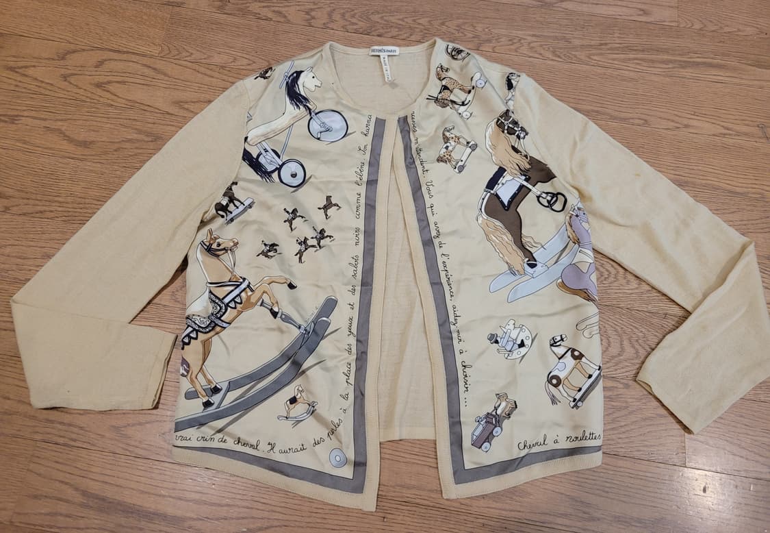 에르메스 실크 가디건55 상품이미지2