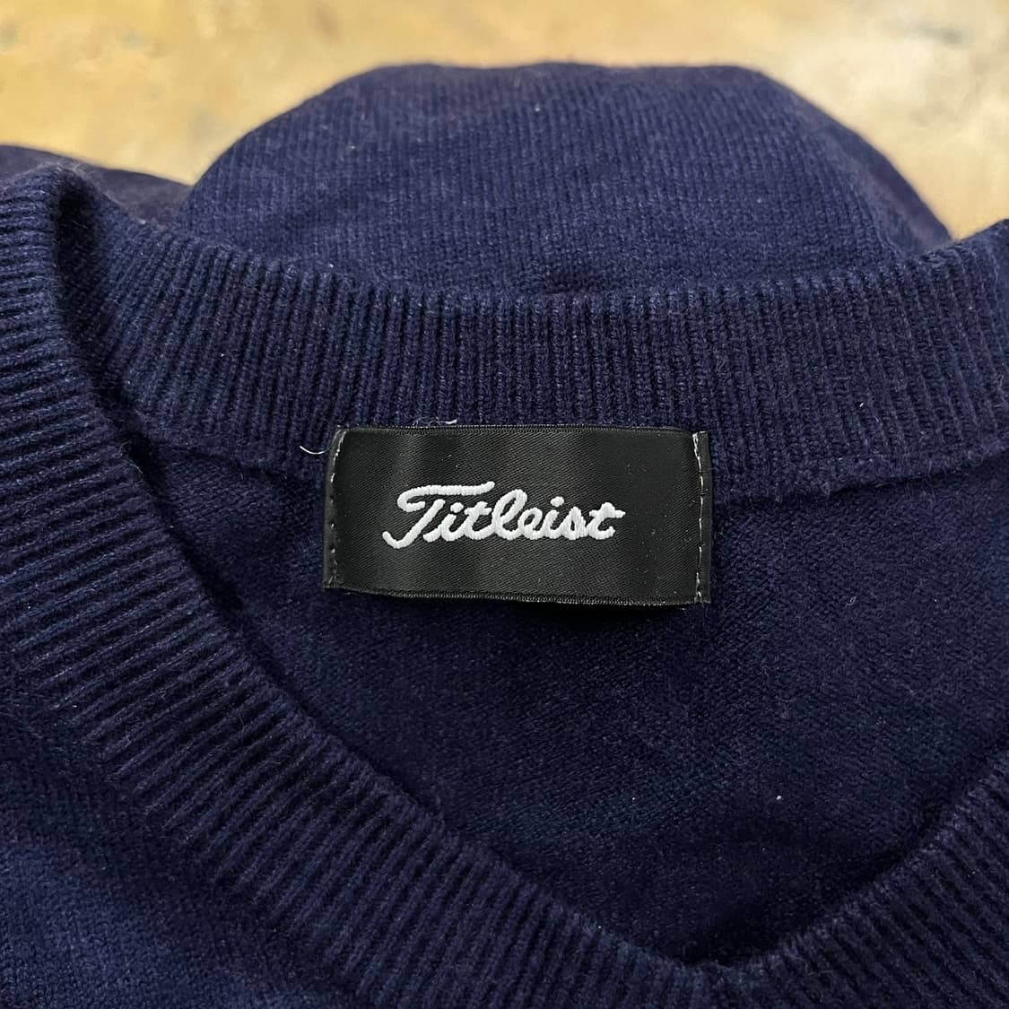 [정품/L] 타이틀리스트 V넥 니트 b17 상품이미지5