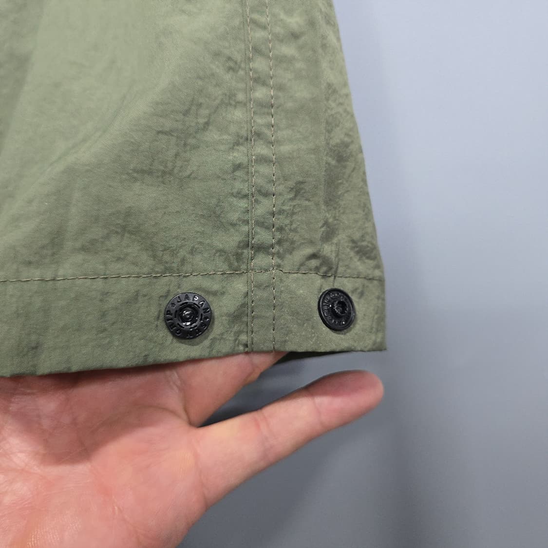 브렌슨(BRENSON) 나일론 카고 팬츠 와이드핏 M 상품이미지3