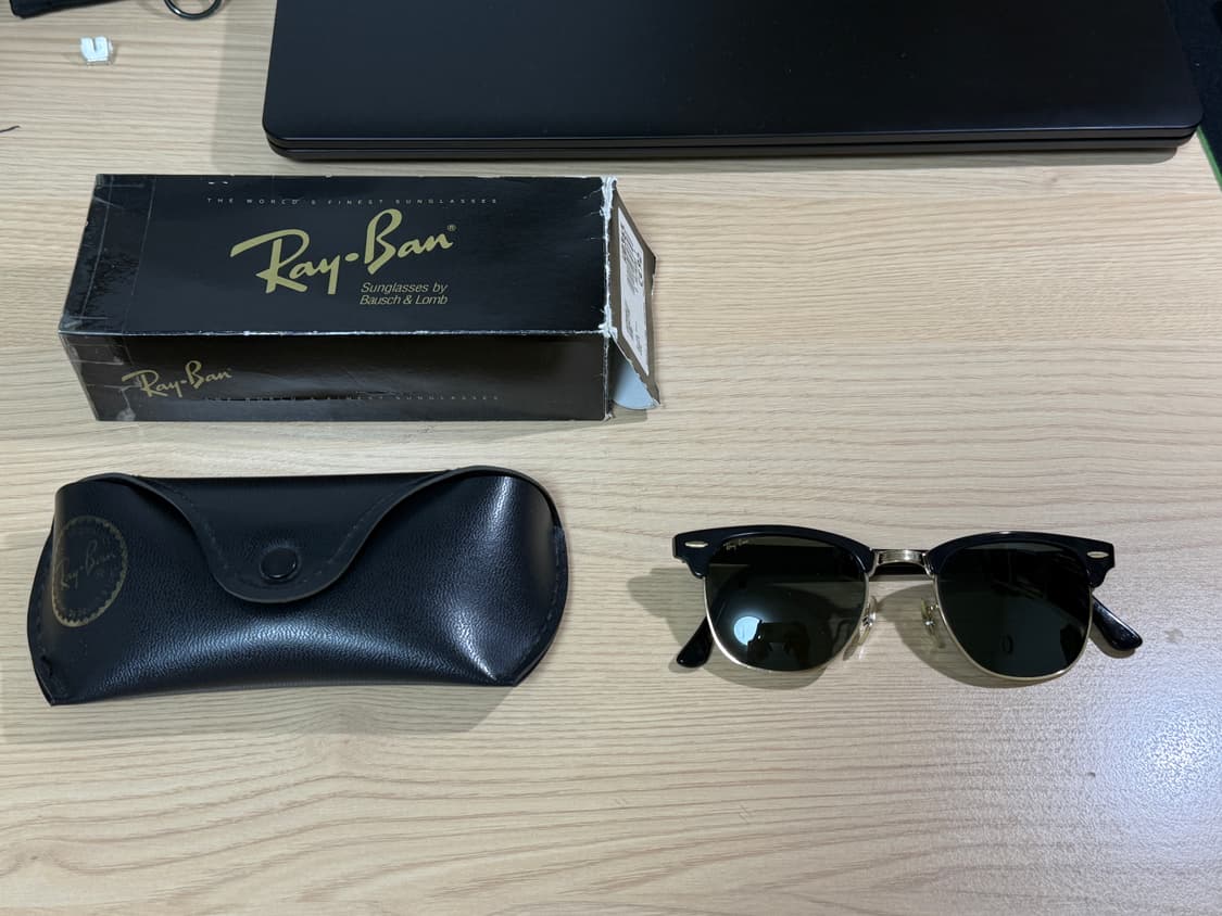 Rayban b&l 80s clubmaster 레이벤 바슈앤롬 클럽마스터 상품이미지1