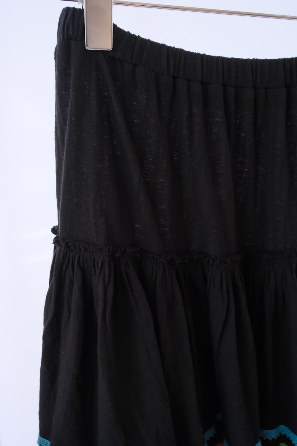 Mixed fabric gather skirt  상품이미지8