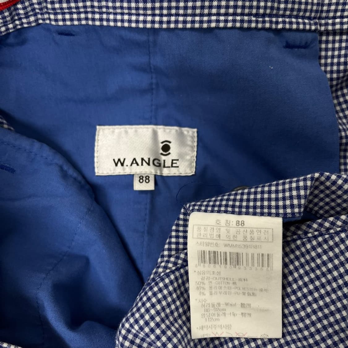 와이드앵글 체크 슬랙스 팬츠/#770 상품이미지5