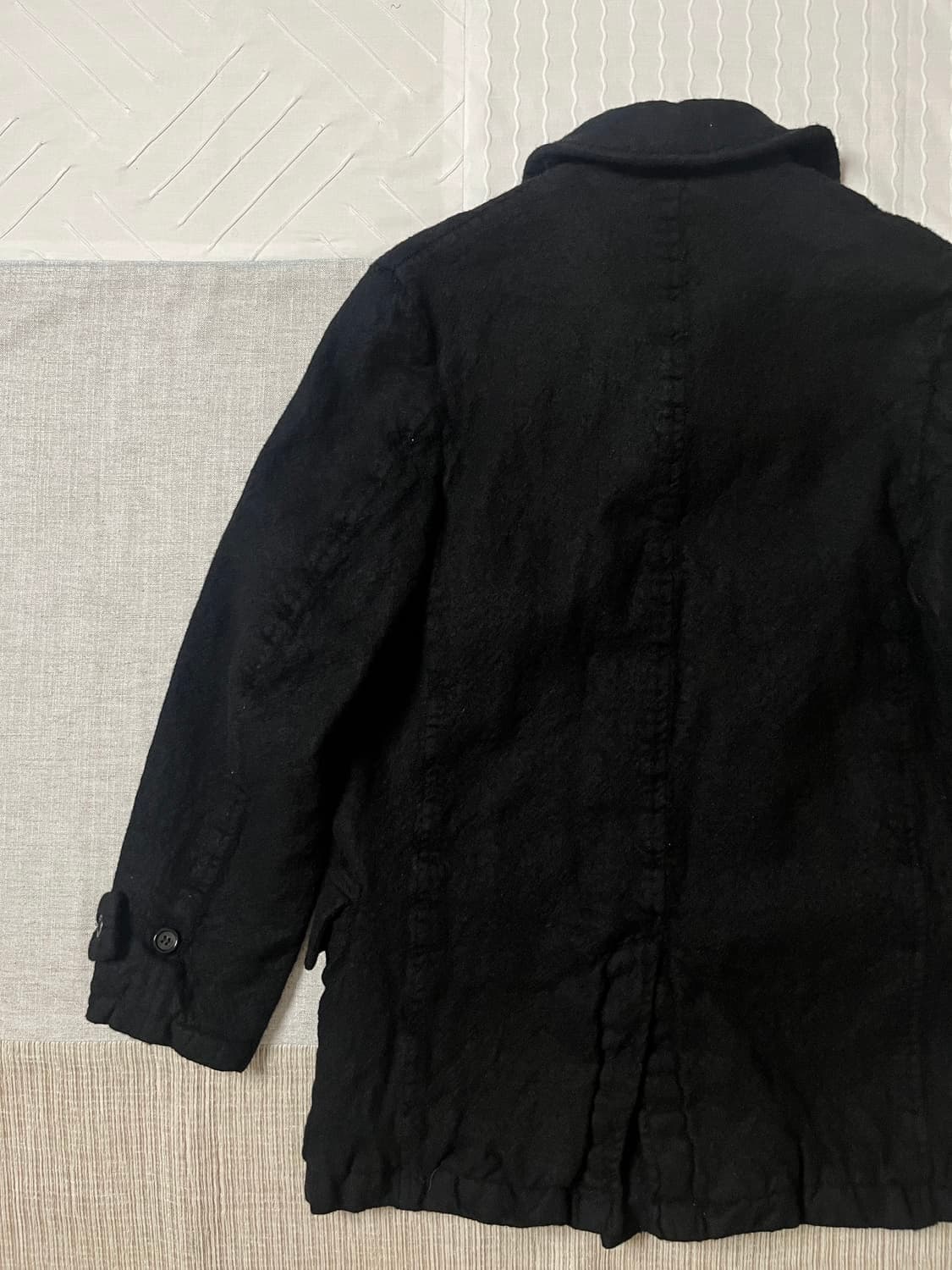 꼼데가르송 축융울 피코트  상품이미지5