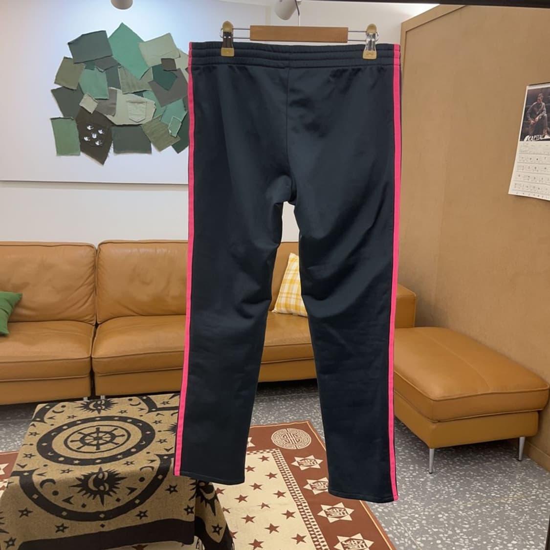 아디다스 Y2K 00's 그레이핑크 슬림핏 트랙팬츠 85 C08707 상품이미지4