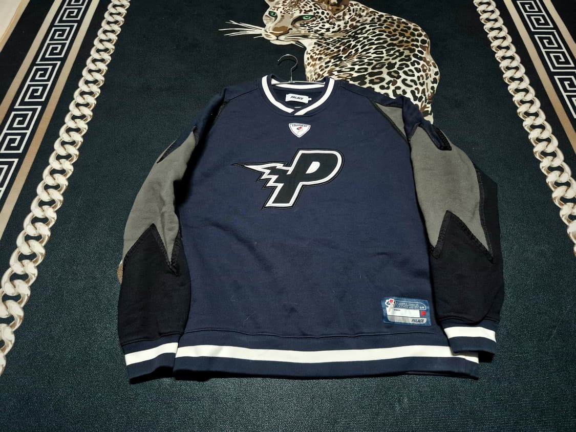 팔라스 21F/W 볼트 크루넥 스웻셔츠 블랙 그레이 XL 정품 상품이미지1