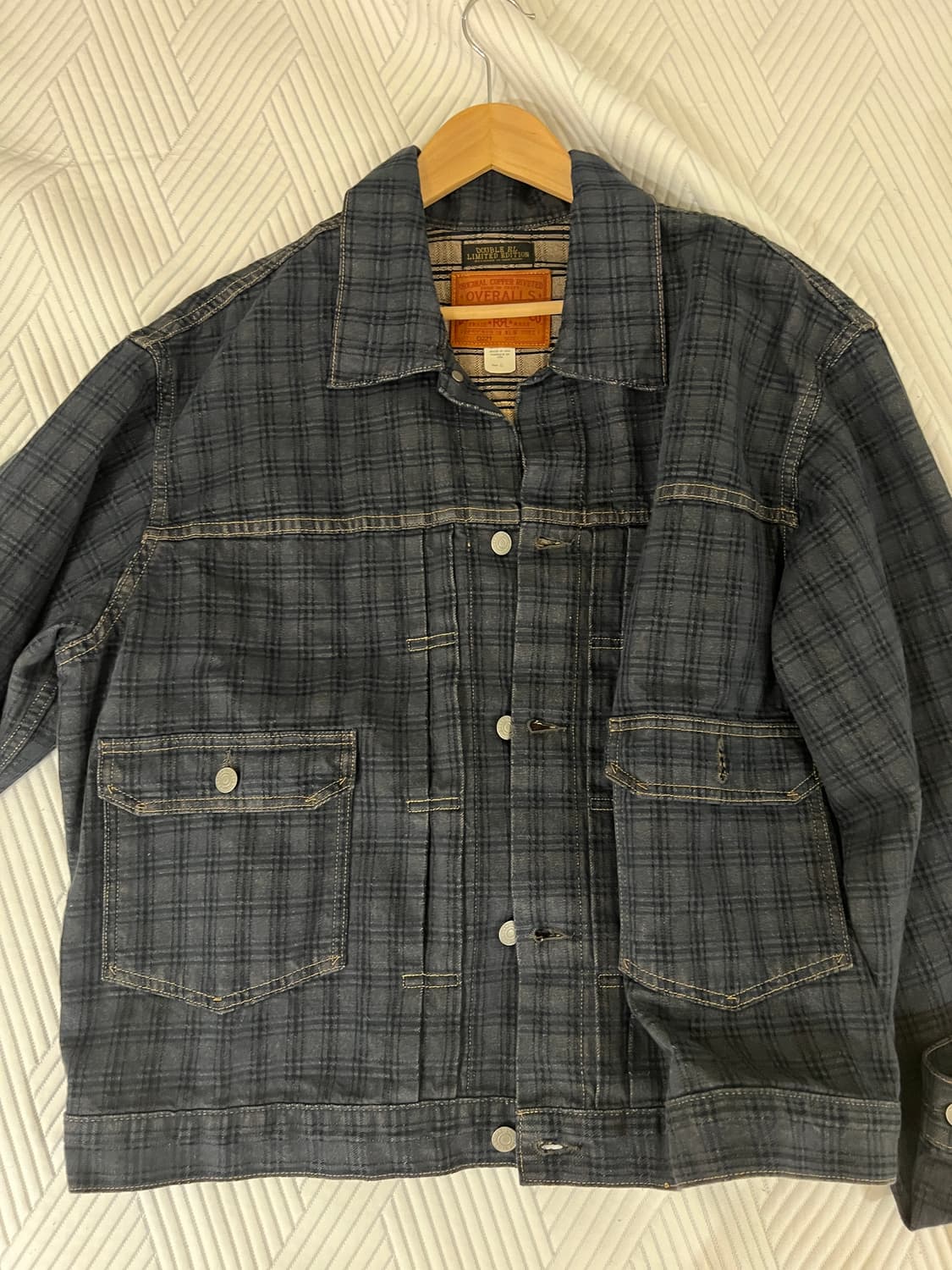 Rrl 리미티드 자카드 트러커 판매 상품이미지1