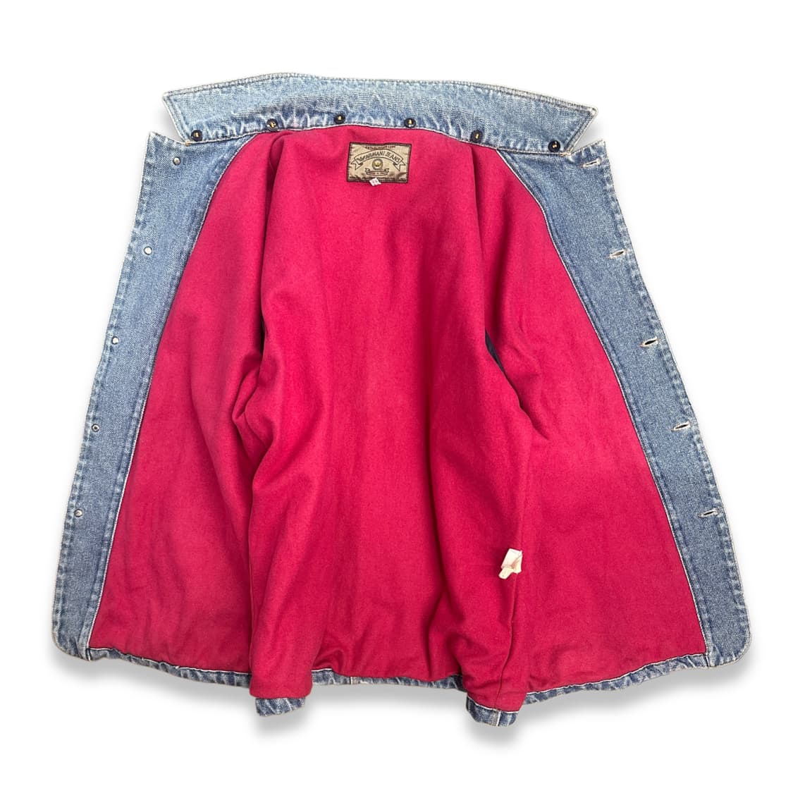 80s Armani Jeans 데님 초어 자켓 XL 상품이미지3