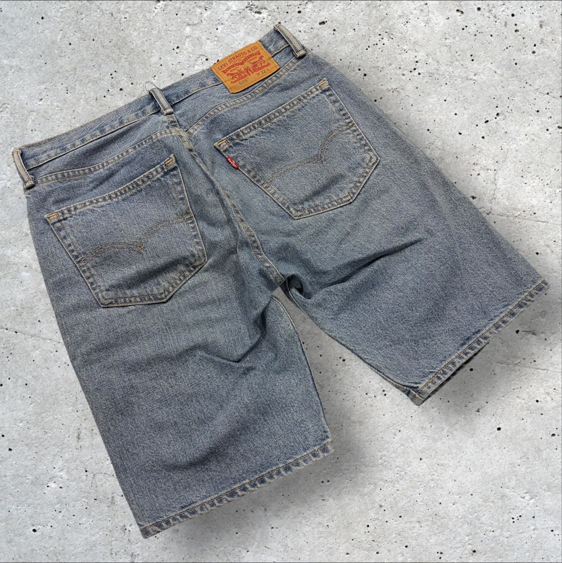 [32] 리바이스 505 청 데님 팬츠 반바지 C613 상품이미지1