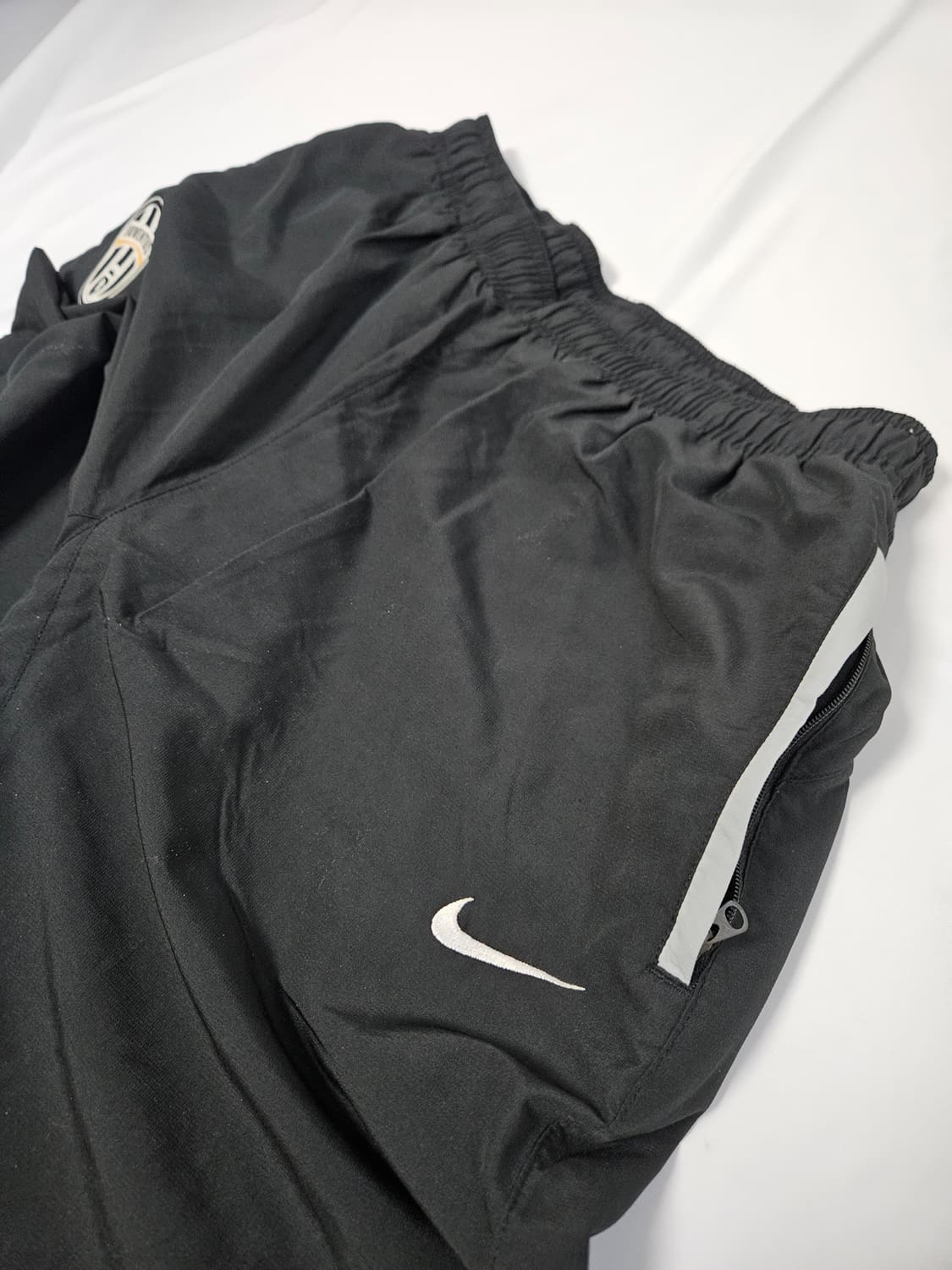 나이키 유벤투스 블랙 와이드 트랙팬츠 우븐 축구 풋볼 유니폼 올드스쿨 L 상품이미지5