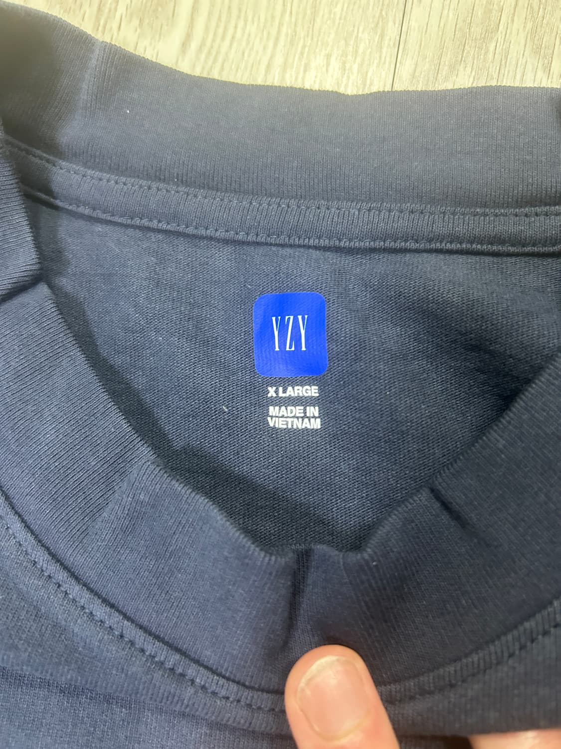 [XL] YZY GAP 롱슬리브 네이비 상품이미지2