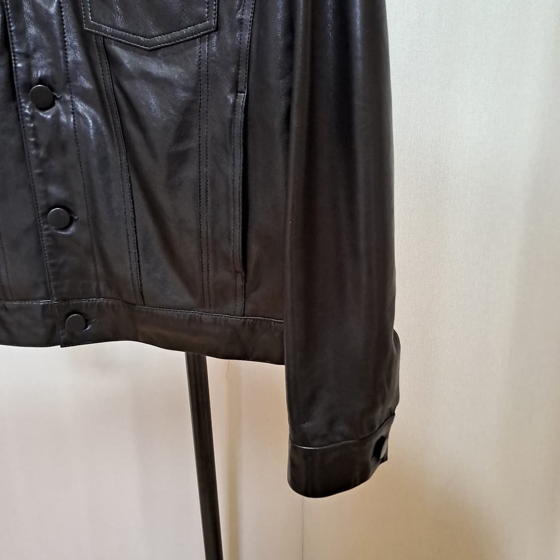 (택포) J.BRAND X 안토니 양가죽 트러커 자켓 100 B397 상품이미지5