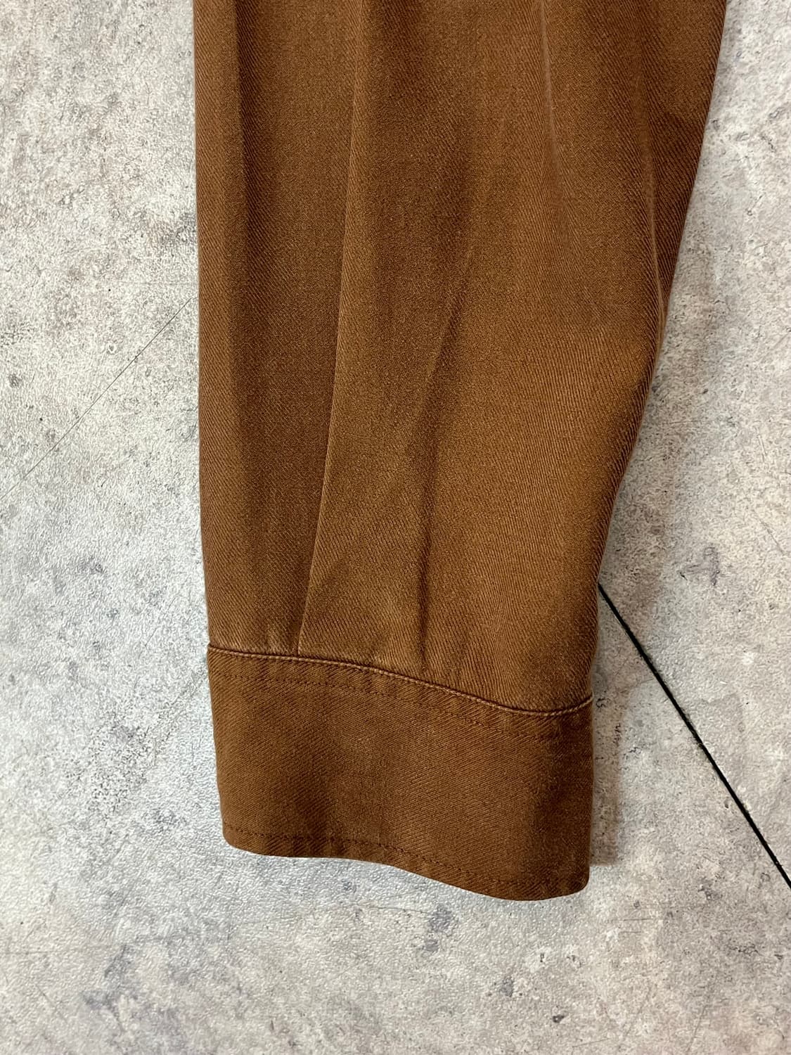 코스 셔츠 브라운 M #csz3280 상품이미지7