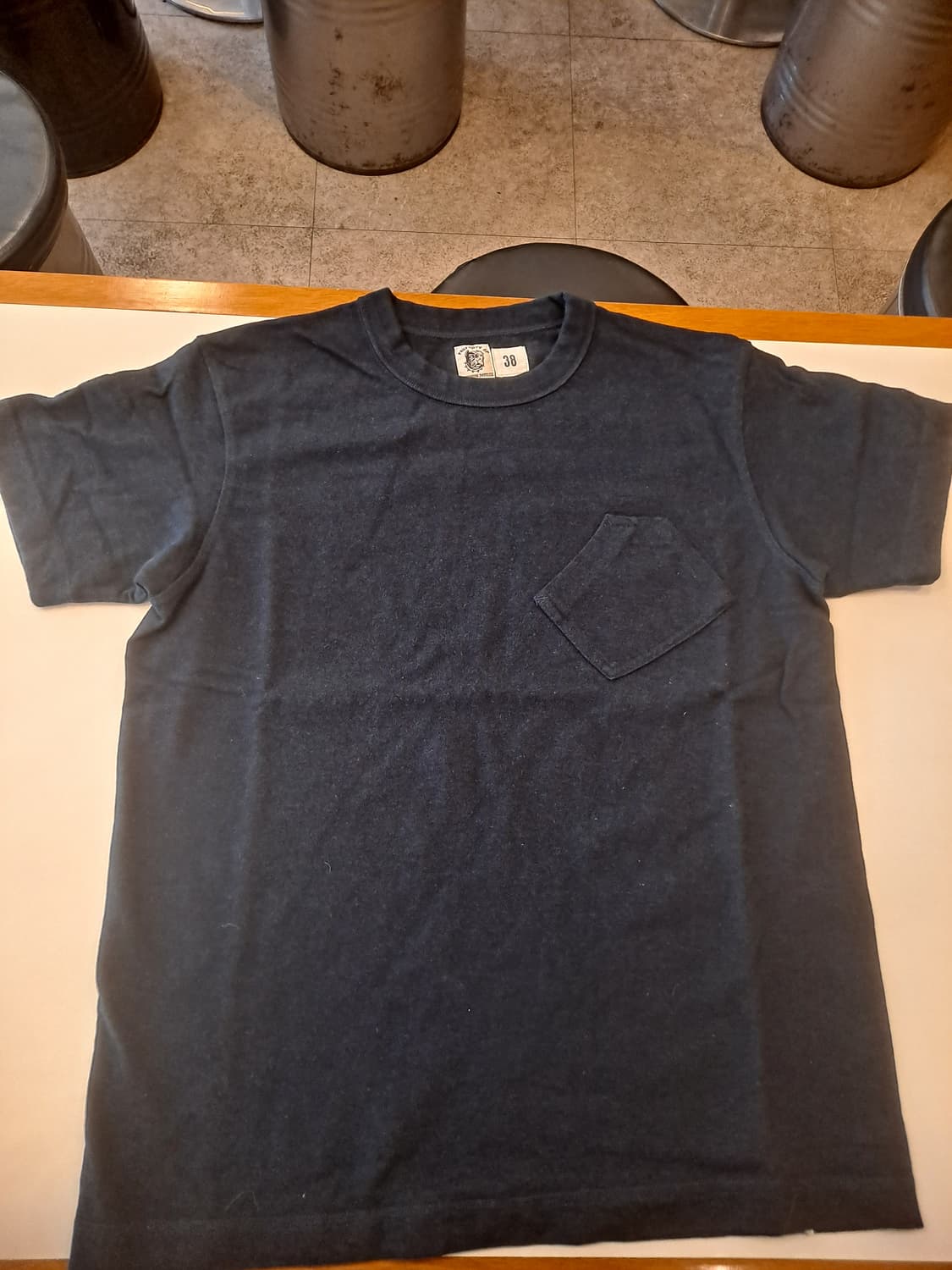 브론슨 톰킨스 루프휠 포켓반팔 38사이즈 상품이미지4