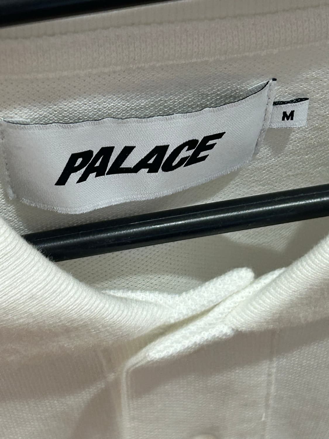 PALACE 팔라스 지저 폴로 화이트 네이비  상품이미지3