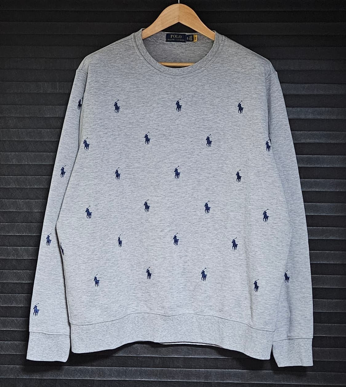 XL 폴로 올오버 포니 맨투맨 상품이미지1