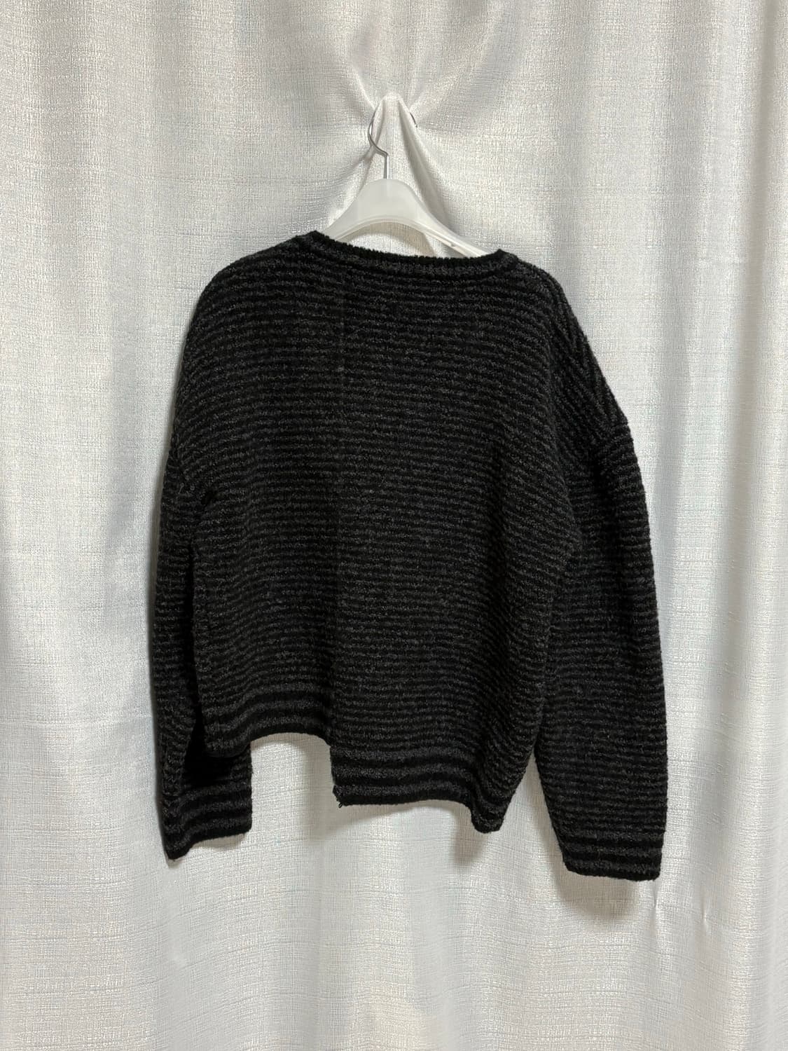 럭키슈에뜨 언발 스트라이트 가디건+퍼벨트 상품이미지6