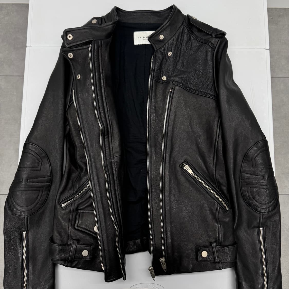 산드로 양가죽 자켓  상품이미지3