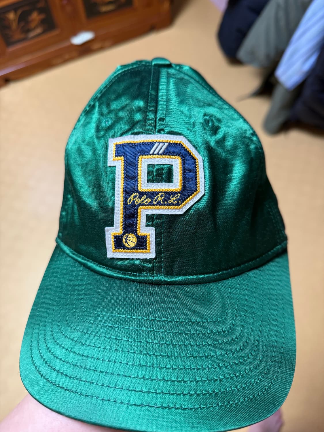 폴로 랄프로렌 사틴캡 상품이미지2